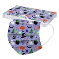 thumbnail image 3 of Masque d'Halloween pour Adultes 50 Pcs Masque Jetable de Haute Qualité Motif Dessin Animé Mixte, 3 of 9