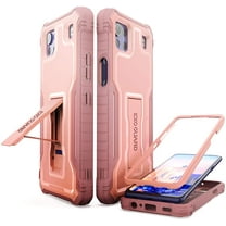 ExoGuard For LG K92 5G Case, Phone Case with Screen Protector and Kickstand (Pink)