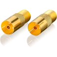 thumbnail image 4 of Adaptador de antena satelital - 2x hembra - Adaptador de cable de TV satelital Receptor Hembra a hembra 9.5 x 26 mm ACTIVE Biensenido a ACTIVE, 4 of 5