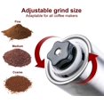 thumbnail image 3 of Manual Coffee Grinder, Manual Coffee Grinder Made Of Stainless Steel With Conical Ceramic Grinder, Espresso Grinder, Precise Grinding Degree Setting, Infinitely Variable, Portable Coffee Grinder, 3 of 6