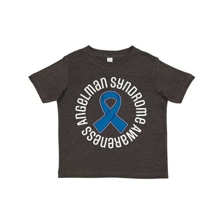 

Inktastic Angelman Syndrome Awareness Ribbon Gift Toddler Boy or Toddler Girl T-Shirt