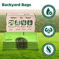 thumbnail image 5 of The Original Poop Bags® - USDA Certified 38% Plant Based Doggie Poop Bags - Arm-Slot Pick-up Dog Waste Bags - 1 Box Dog Bags - 16 Dog Bags For Poop - 12x24 inches - Dog Poop Bags Refills Unscented, 5 of 5