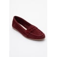 thumbnail image 1 of Dorothy - Mocasines de ante burdeos marron 22 CM, 1 of 6