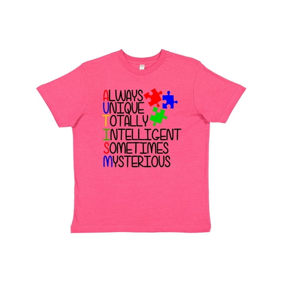 Inktastic Autism Awareness Acronym Youth T-Shirt