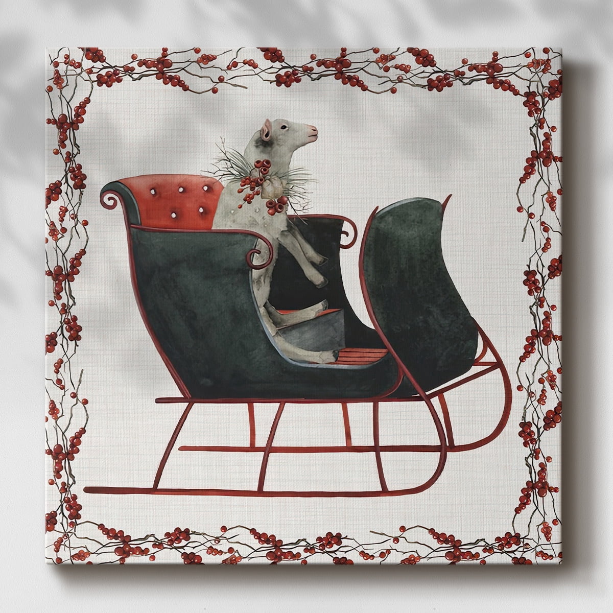 A Farmer's Christmas Collection A- Gallery Wrapped Canvas