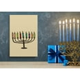 thumbnail image 2 of Awkward Styles Hanukkah Wall Art Canvas Jewish Menorah Home Decor Prints, 2 of 7