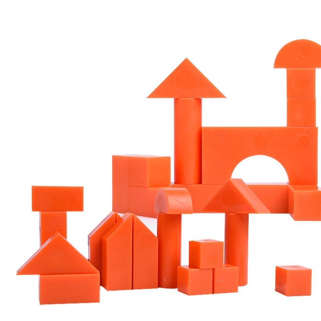 small wooden building blocks