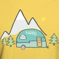 thumbnail image 3 of CafePress - Happy Camper T Shirt - Men's Classic Graphic T-Shirt, 3 of 4
