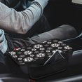 thumbnail image 3 of Uourmeti Car Seat Box Cover Protector for Automotive Interior, Soft Warm Armrest Cushion Surface Pad for SUV Auto Armrest Cover, Black White Paw Print, 3 of 6