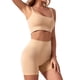 thumbnail image 2 of Ropa interior europea y americana para mujer, sin aros, cómoda, sin costuras, de talla grande, chaleco de yoga, sujetador a prueba de golpes, traje tipo bóxer, 2 of 6