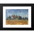 thumbnail image 2 of Paul Cézanne 14x11 Black Modern Framed Museum Art Print Titled - The Pigeon House of Bellevue (1888-1892), 2 of 5