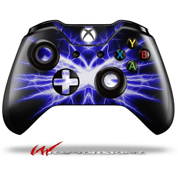 Decal Style Skin for Microsoft XBOX One Wireless Controller Lightning Blue - (CONTROLLER NOT INCLUDED)