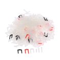 thumbnail image 2 of 2300 Pieces Badminton Racket Eyelets Racket String Nylon String - - White-mixed, 2 of 8