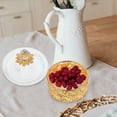 thumbnail image 4 of FESTFENDS Bote De Almacenaje Dorado Con Para Snacks Y Dulces Con Material, 4 of 7