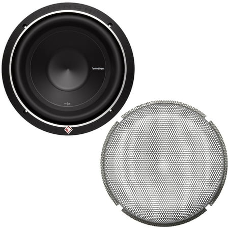 Rockford Fosgate P2D4-10 Punch 10" Subwoofer with P2P3G-10 Grille