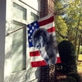 thumbnail image 2 of Carolines Treasures BB9699CHF Newfoundland Puppy Patriotic Flag Canvas House Size  Large multicolor, 2 of 4