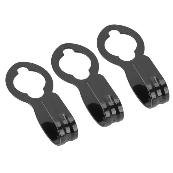 YAHHU 3‑Pack Lightweight Plastic Hose Hanger Hook – Portable Garden Hose & Pool Hose Support, Easy‑Install, Anti‑Kink, Durable ABS