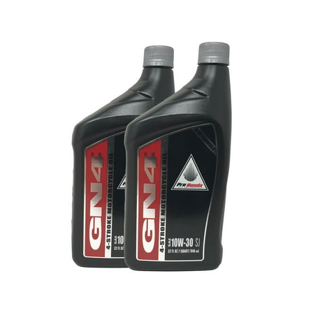 Honda Genuine OEM GN4 Motorcycle Oil 10W-30, 2 qt (2 Pack)