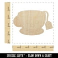 thumbnail image 2 of Kawaii Cute Cup of Tea Wood Shape Unfinished Piece Cutout Craft DIY Projects - 4.70 Inch Size - 1/8 Inch Thick, 2 of 7