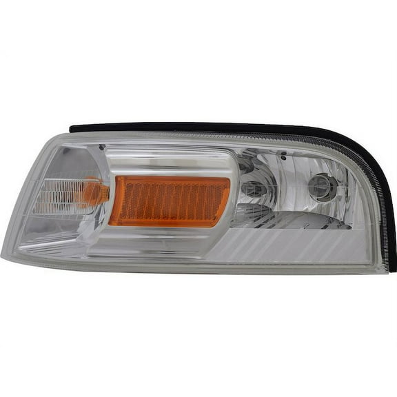 Front Left Turn Signal / Parking / Side Marker Light Assembly - Compatible with 2006 - 2010 Mercury Grand Marquis Sedan 2007 2008 2009