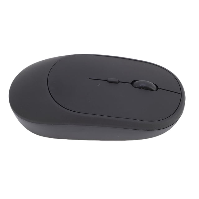 Mouse Inalámbrico, 2.4G Y Dual Modo Ratón De Computadora Tranquilo Recargable Con Receptor, 800-1600 DPI Ajustable