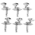 thumbnail image 3 of Guitar Tuning Key 3 Left 3 Right 1:18 Gear Ratio Stable Durable Easy Install Musical Instrument Parts, 3 of 7
