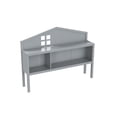 thumbnail image 2 of Bed Headboard Storage, Grey - Construction For Heavy-duty Use Floor And Long-lasting, 2 of 5