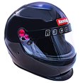 thumbnail image 4 of RaceQuip Helmet 276006 PRO20; Full Face; Fiber Reinforced Polymer Shell/Polystyrene Liner; Snell SA 2020 Rated; Extra Large; Gloss Black; With Polycarbonate Faceshield, 4 of 5