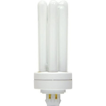 GE Lighting 97631 32-Watt 2400-Lumen General Purpose Ecolux T4 CFL Bulb, Whit...