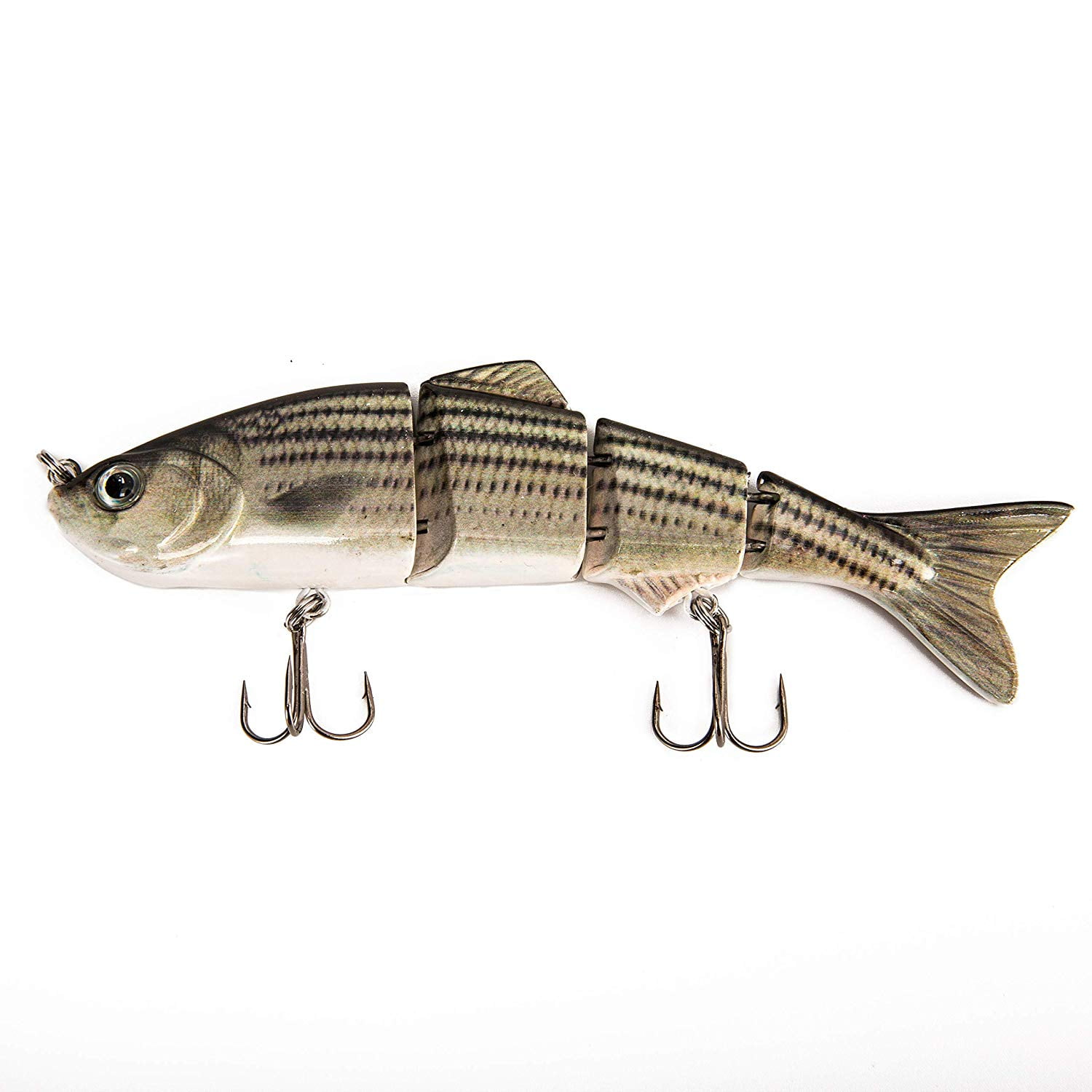 Multi Jointed Fishing Lure Lifelike Swimbait Pike Bass Trout Salmon Carp Bait. 
