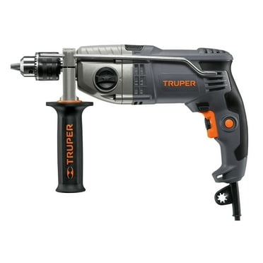 Truper 1/2 Inch Industrial Rotary Hammer - 650W Corded Electric Drill For Wood & Metal