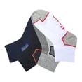 thumbnail image 1 of Calceta Hanes para Hombre, Tipo Quarter Diseño Liso Multicolor 4 Pares Unitalla, 1 of 4