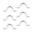 thumbnail image 5 of jiaping 2x6Pcs 5mm Boat Pad Eye, Tie Down Rope Anchor Stainless Steel Kayak Deck Loops , , 2 Pcs, 5 of 9