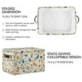 thumbnail image 2 of Yayeee Canvas Storage Basket with Handles for Shelves Fabric Bins Closet Organizer, Cute Animals, 2 of 8