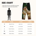 thumbnail image 4 of Lsque Squirrels Eating Peanuts On The Tree Print Women's Pajama Pants, Lounge Pant - Comfortable Home Wear,Elastic Waistband, Stylish Design-XX-Large, 4 of 9