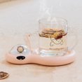 thumbnail image 2 of Abbracc Coffee Heating Pad Three-Speed Ddjustment Auto Shut Off for Tea Winter Water Pink, 2 of 8