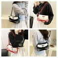 thumbnail image 3 of QHUDLV Casual Bow Shoulder Bag, Large Capacity Underarm Bowknot Purse for Women’s Fashion, 3 of 9