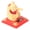 Yellow, variant on BIMZUC Solar Powered Lucky Waving Cat Figurine Yellow 336B Arm Waving Fortune Cat Wealth Welcoming Ornament for Car Dashboard Office Home Decor 3.9 inches / 9.8 cm