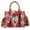 Burgundy, variant on Wrangler Aztec Tote Bag for Women Boho Shoulder Purses and Handbags, Coffee