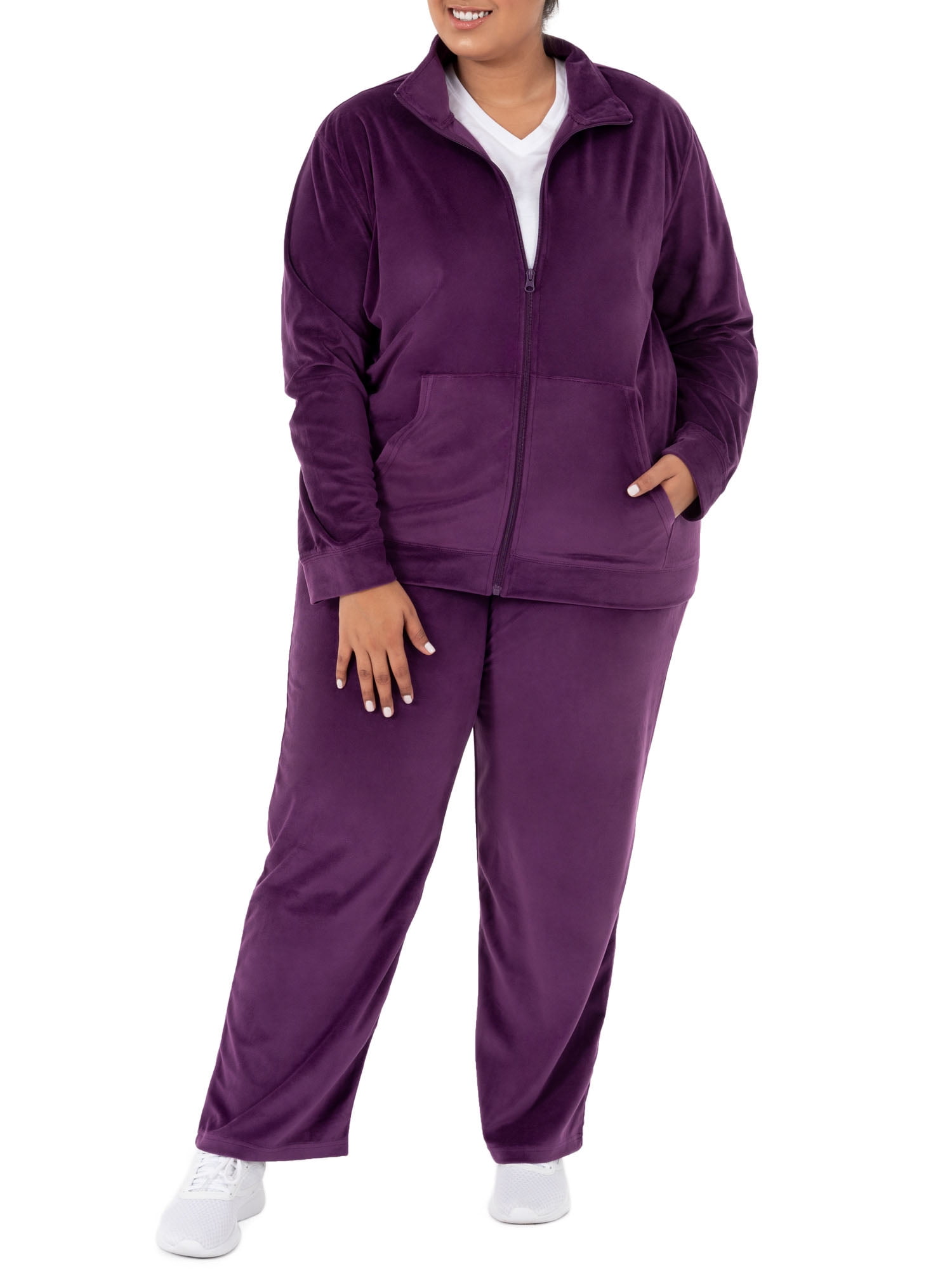 Athletic Works - Athletic Works Women's Plus Active Velour ...