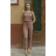 thumbnail image 4 of Ekouaer Jumpsuits for Women Casual Summer Sleeveless 2026 Ribbed One Piece Romper Dressy Vacation Clothes Travel Outfits, 4 of 6