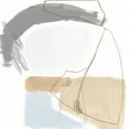 thumbnail image 2 of Vess, June Erica 26x26 White Modern Wood Framed Museum Art Print Titled - Overture II, 2 of 4