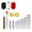 34pcs, variant on Compact Sewing Set Included 5 Types Needle and Accessible Perfect for Travel and Home Use Adult Threading Tool