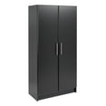 thumbnail image 4 of Prepac Elite Black Engineered Wood Storage Cabinet Set G - 8 pc, 4 of 5