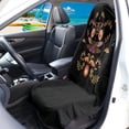 thumbnail image 3 of FUIALDOLG 1 Pack Car Seat Towel Cover Terry Cloth Seat Cover Easy Install, Compatible with Van Truck SUV Seat, Waterproof Dragonfly Floral Car Seat Cover, 3 of 7