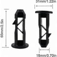 thumbnail image 2 of 10-Pack Plastic Hinge Pins for Outdoor Bin Lids, 65mm x 18mm Fixing Solution, 2 of 5