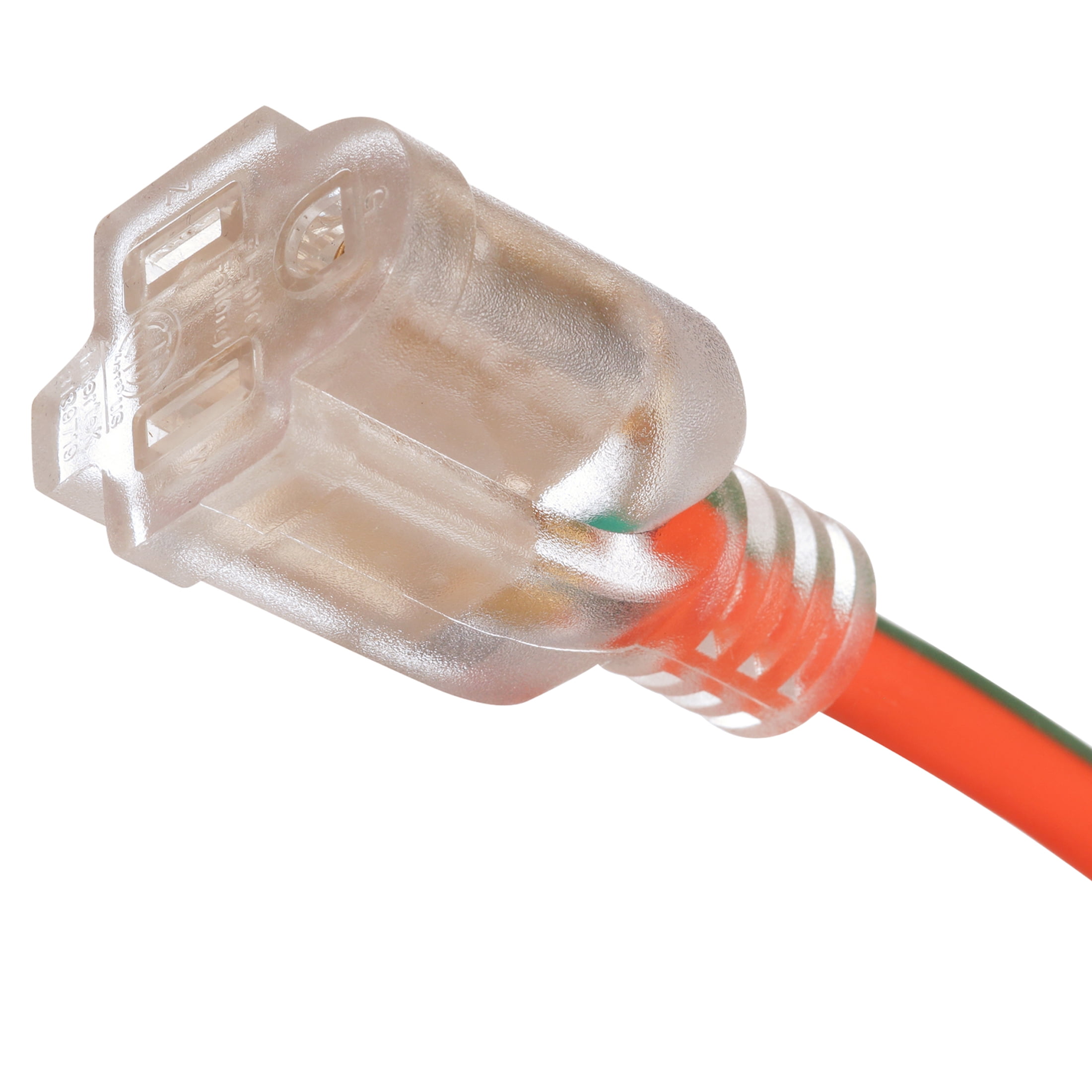 GoGreen Power 16/3 50' 13750 Heavy Duty Extension Cord, Lighted End