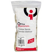Office Impressions Rubber Bands, 350/Pack, 2 Pack