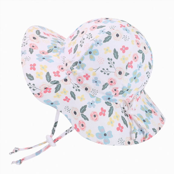 CAUYDY 6-12 Months Baby Girl Sun Hat Summer Beach Hats Sun Wide Brim 1-5T Toddler Bucket Hat Cap Kids Bucket Hat Sun Beach Cap for Boys Girls (Sizes 2-4 Years,Green)