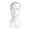 White, variant on Vaveren Bald Mannequin Head Lightweight Multipurpose Holder for Hat Necklace White